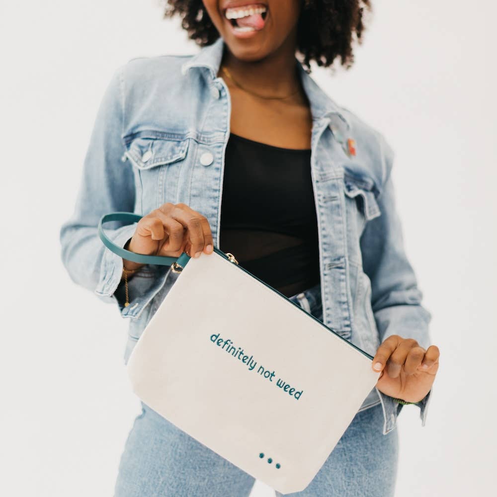 Canvas Catch All Pouch: S*** bag