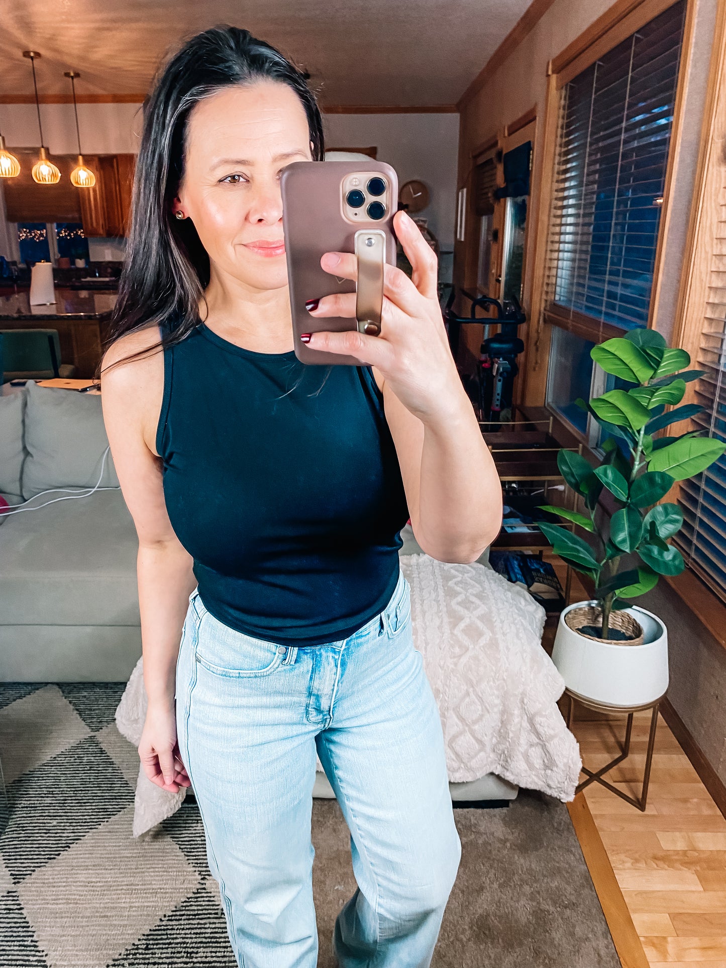 Basic Round Neck Tank - Short