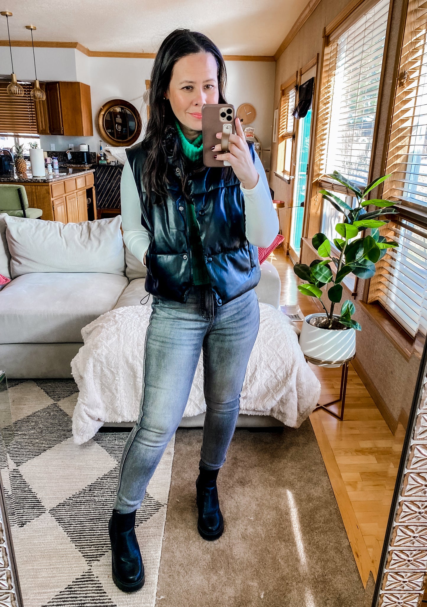 Judy Blue Tummy Control Release Hem Skinny