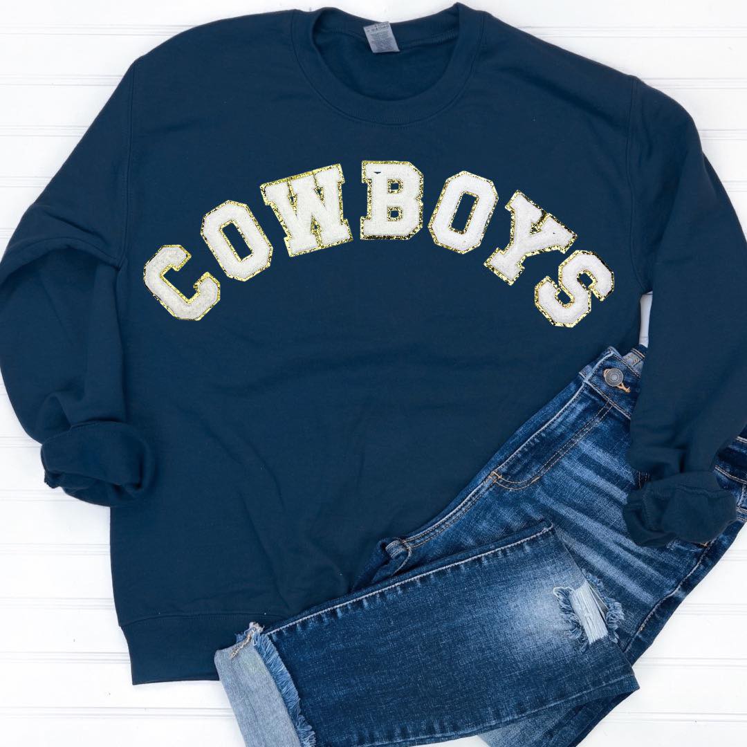 CUSTOM: Game Day Patch Sweatshirt