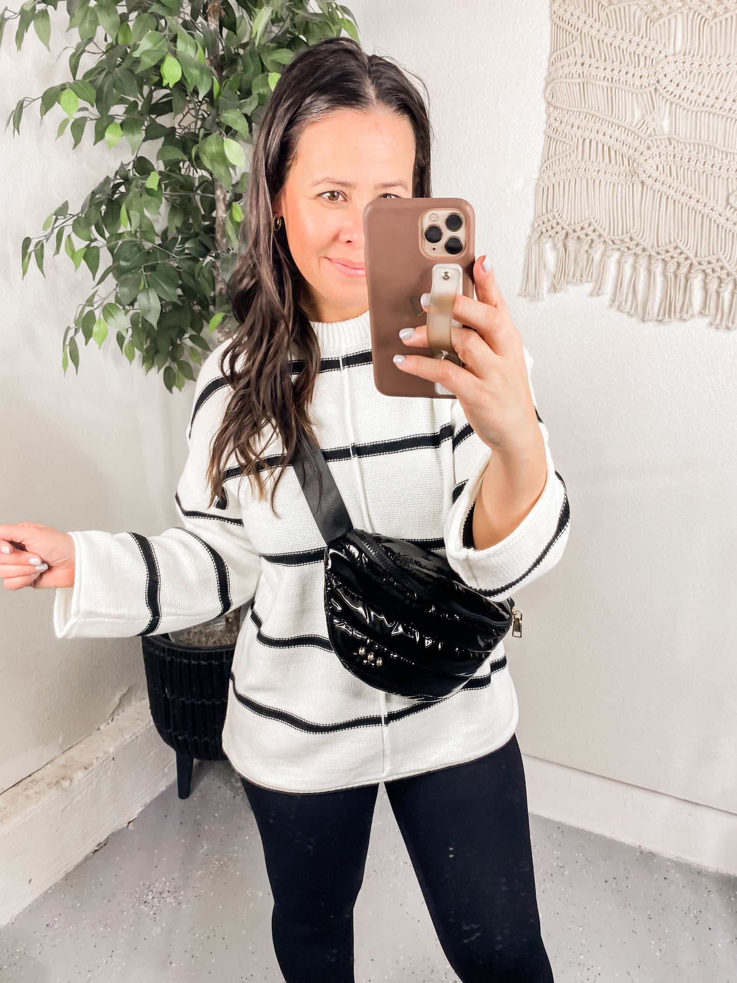 More or Less Striped Sweater