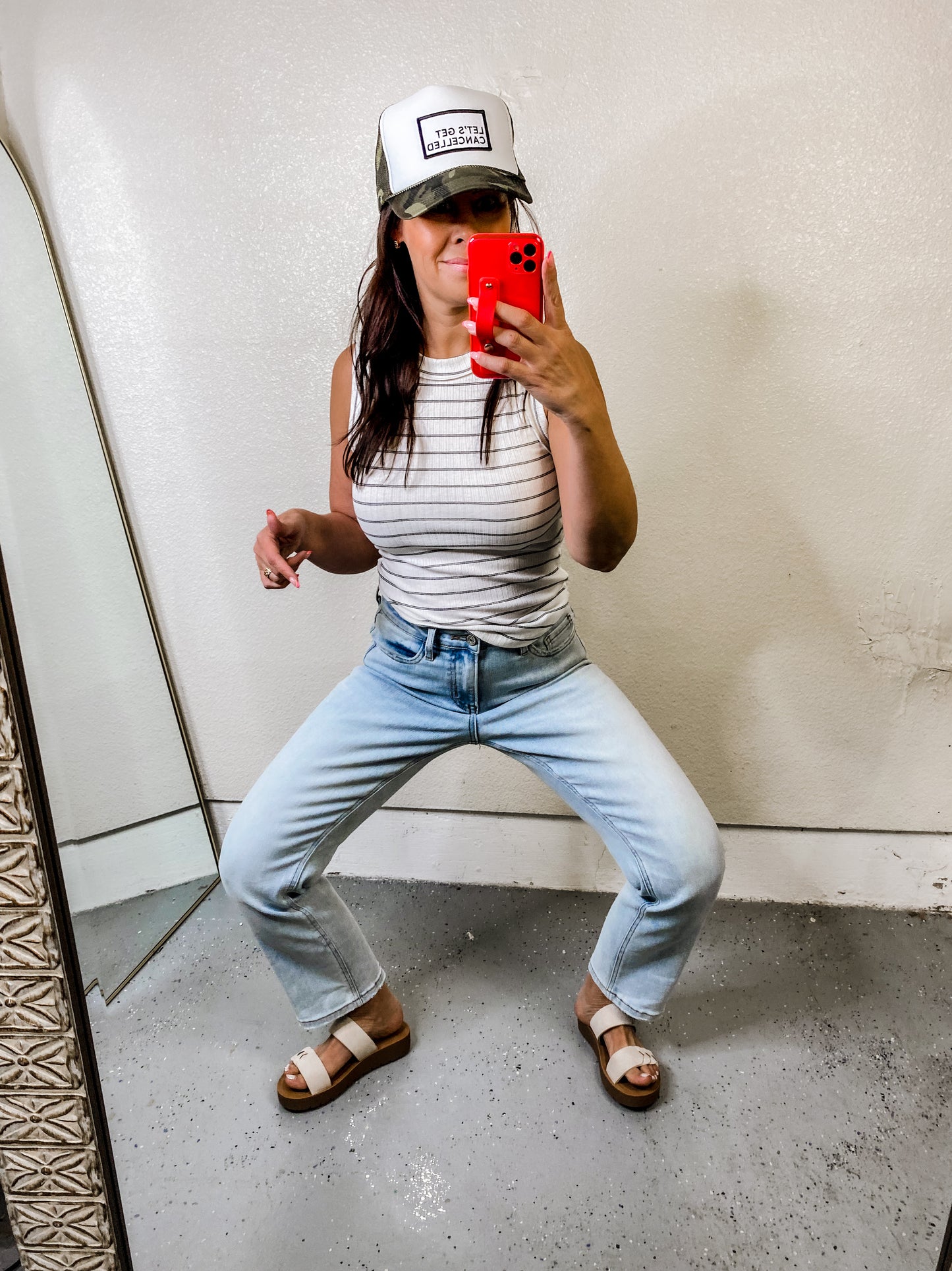 BAYEAS Cloud Straight Jeans - Light