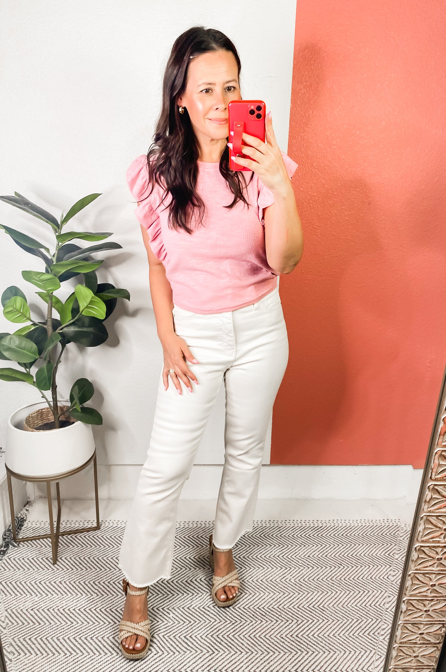 Especially Sweet Ruffle Sleeve Top