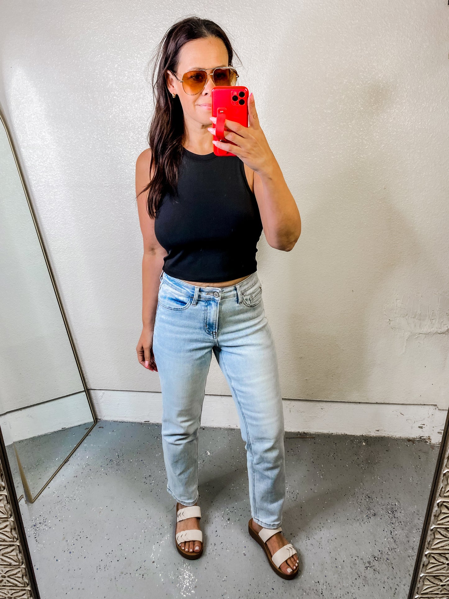 Yesterday's Crop Tank in White