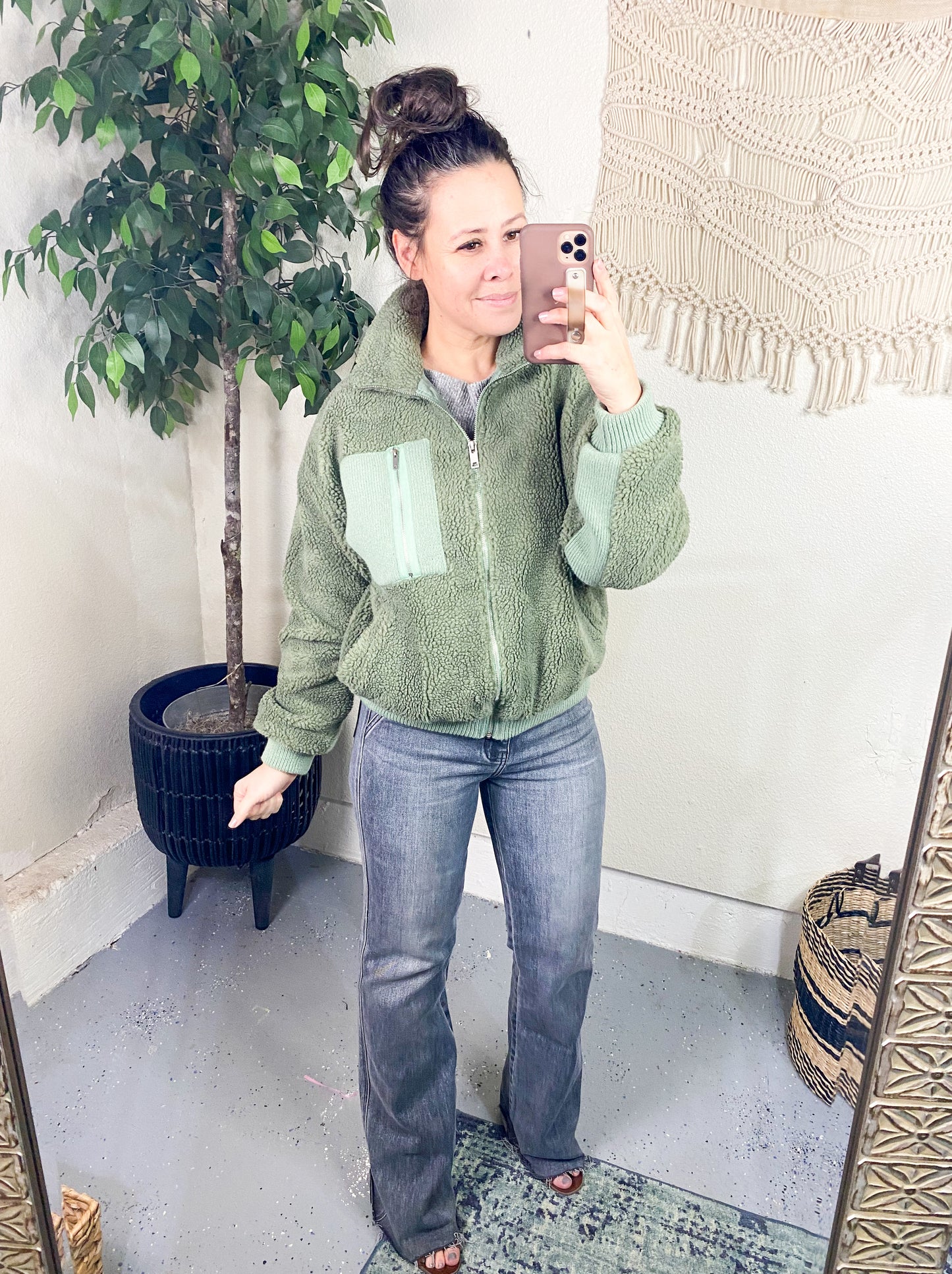 Are You Ready Zip Up Fleece Jacket