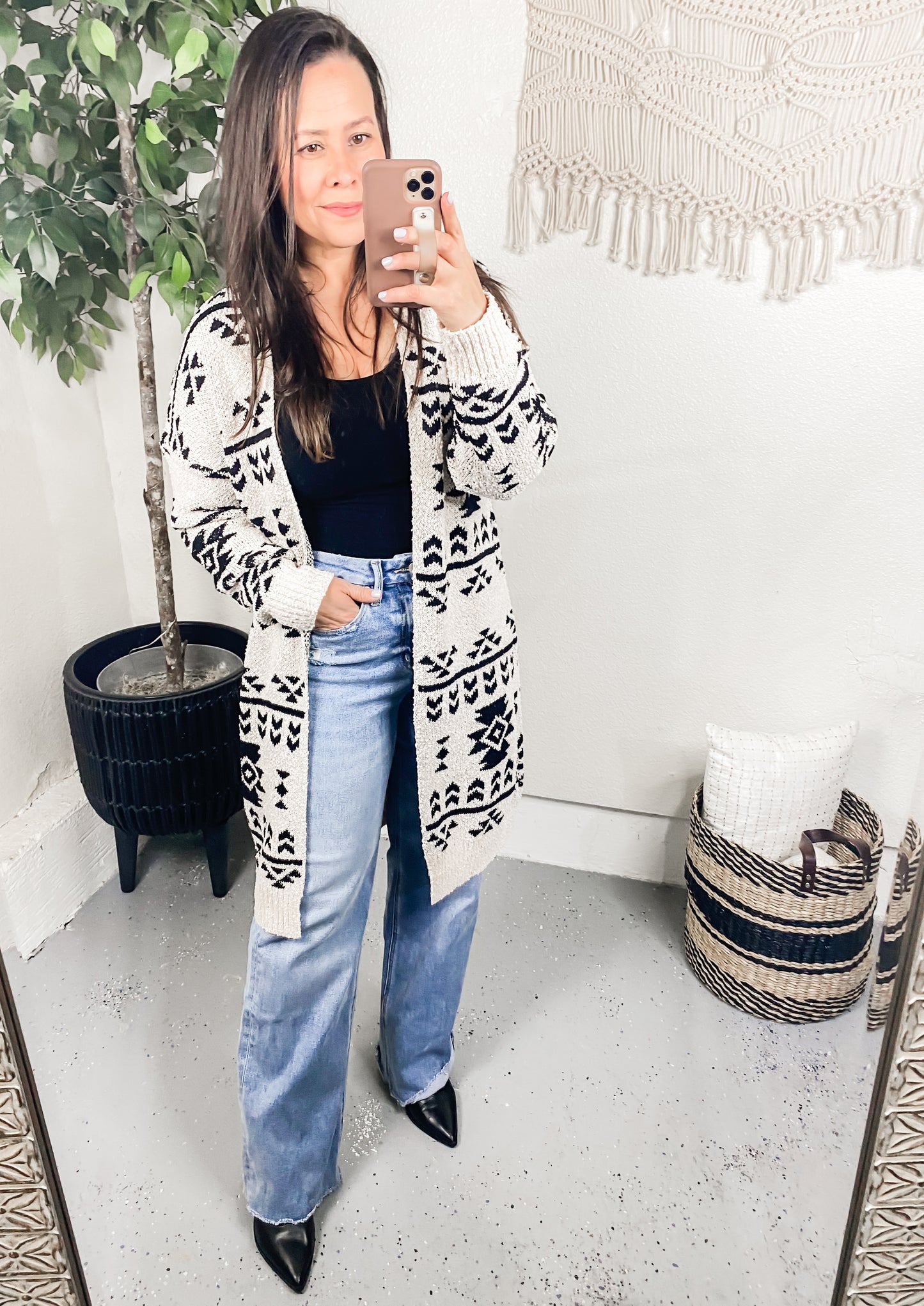 Mica Denim High Rise Wide Leg Jeans