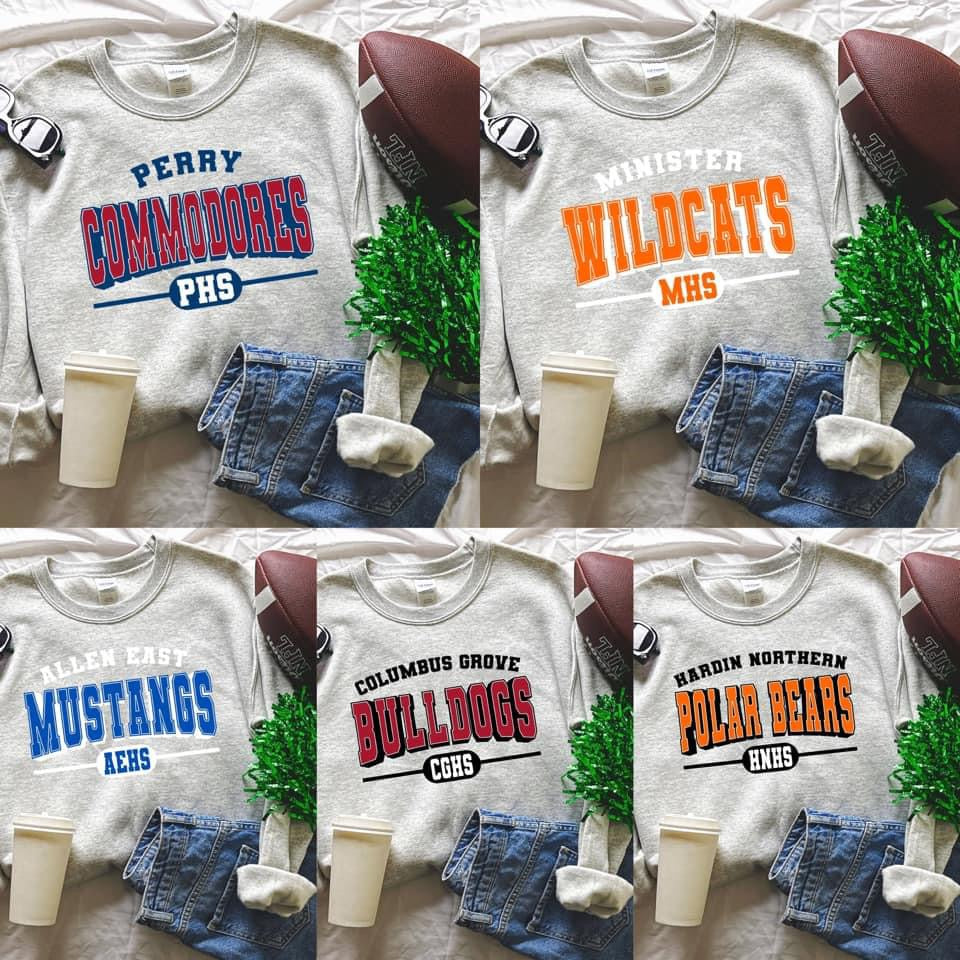 CUSTOM HS Mascot Shirt/Sweatshirt