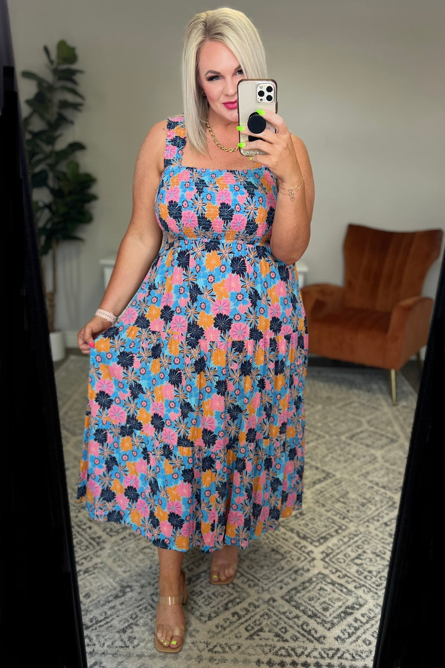 Along The Way Floral Maxi