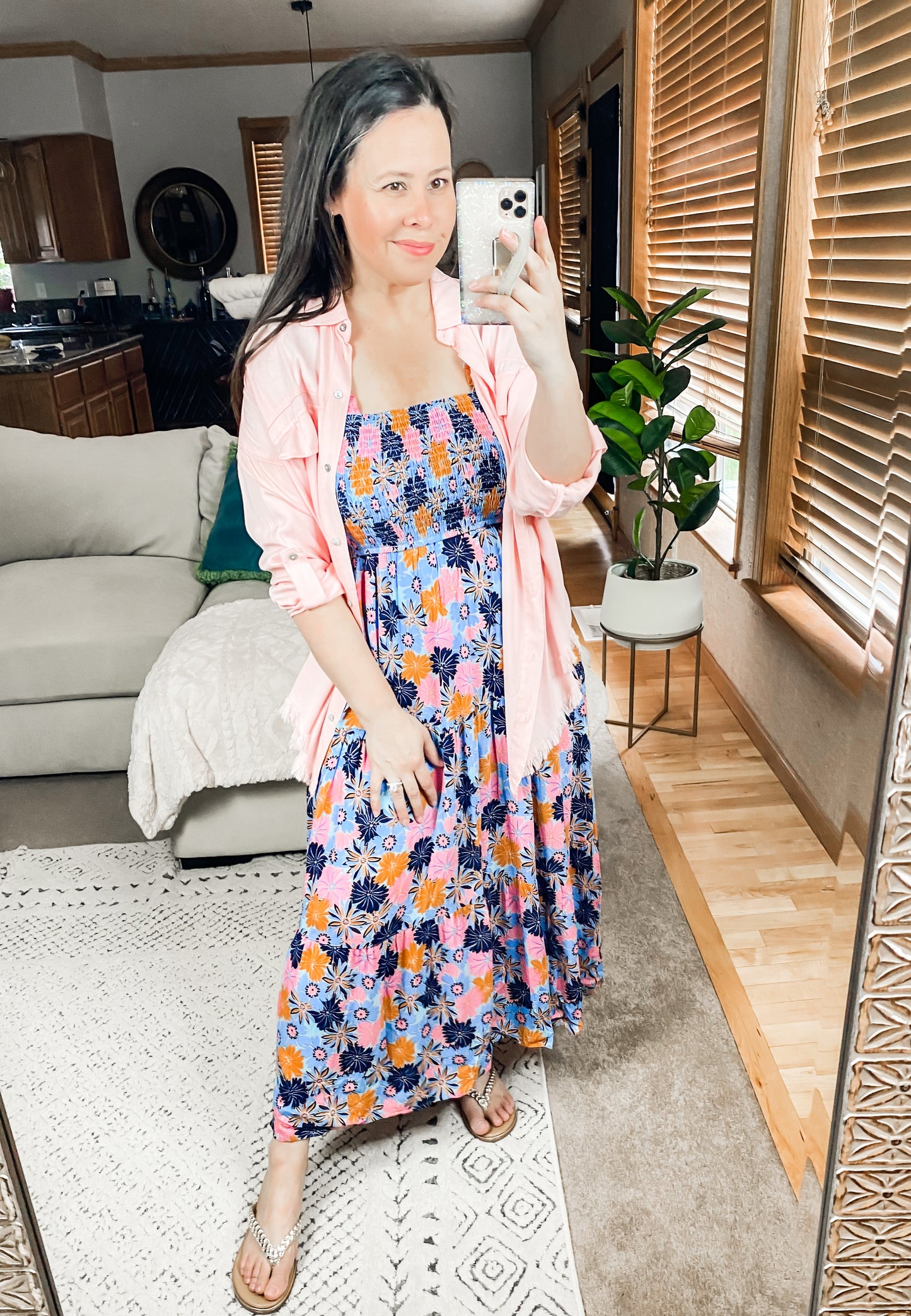 Along The Way Floral Maxi