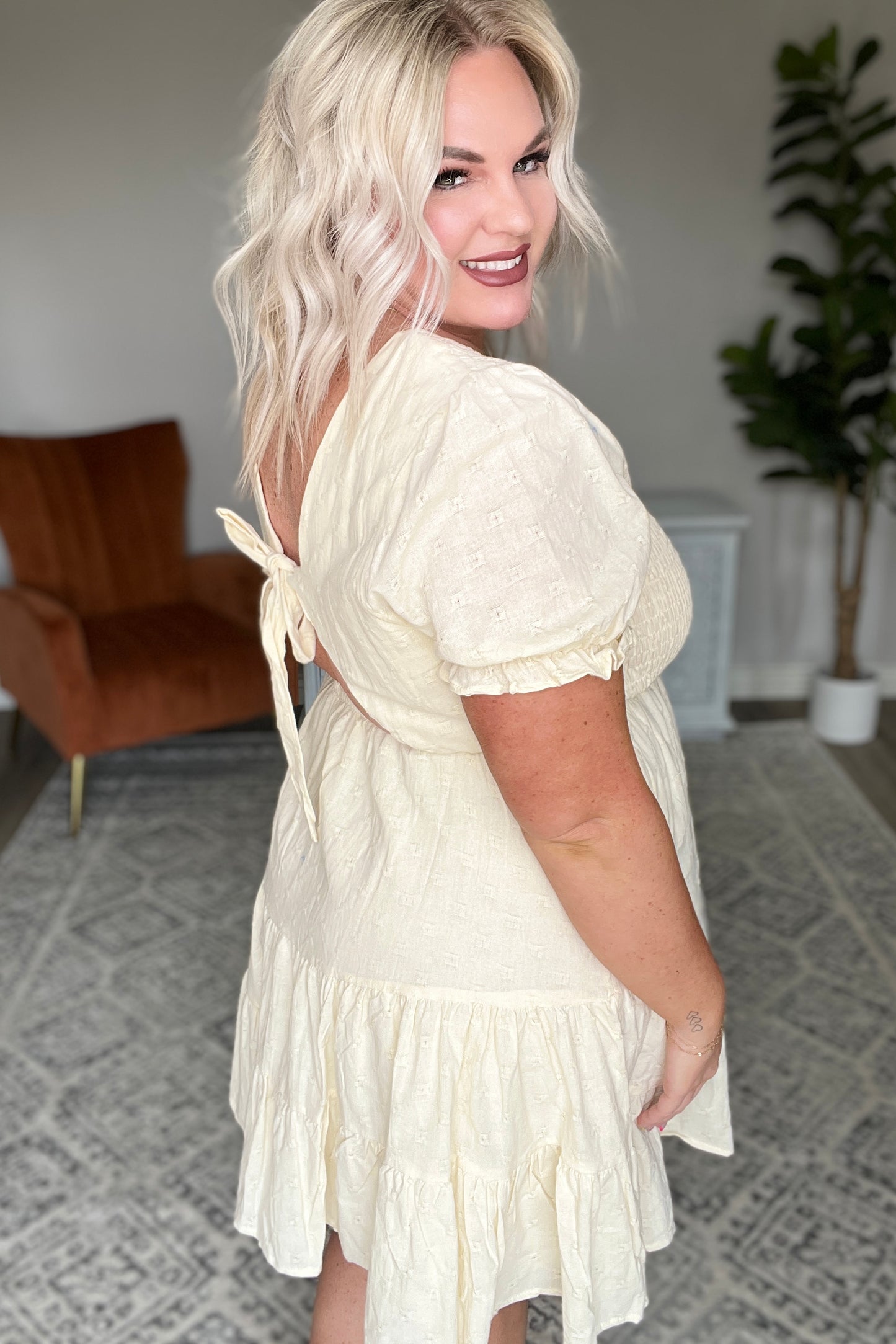 Cute Situation Square Neck Dress