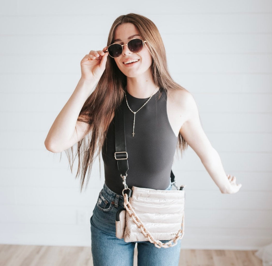 Nova Nylon Chain Crossbody - Preorder