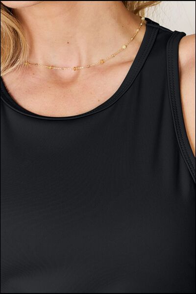 Basic Round Neck Racerback Tank