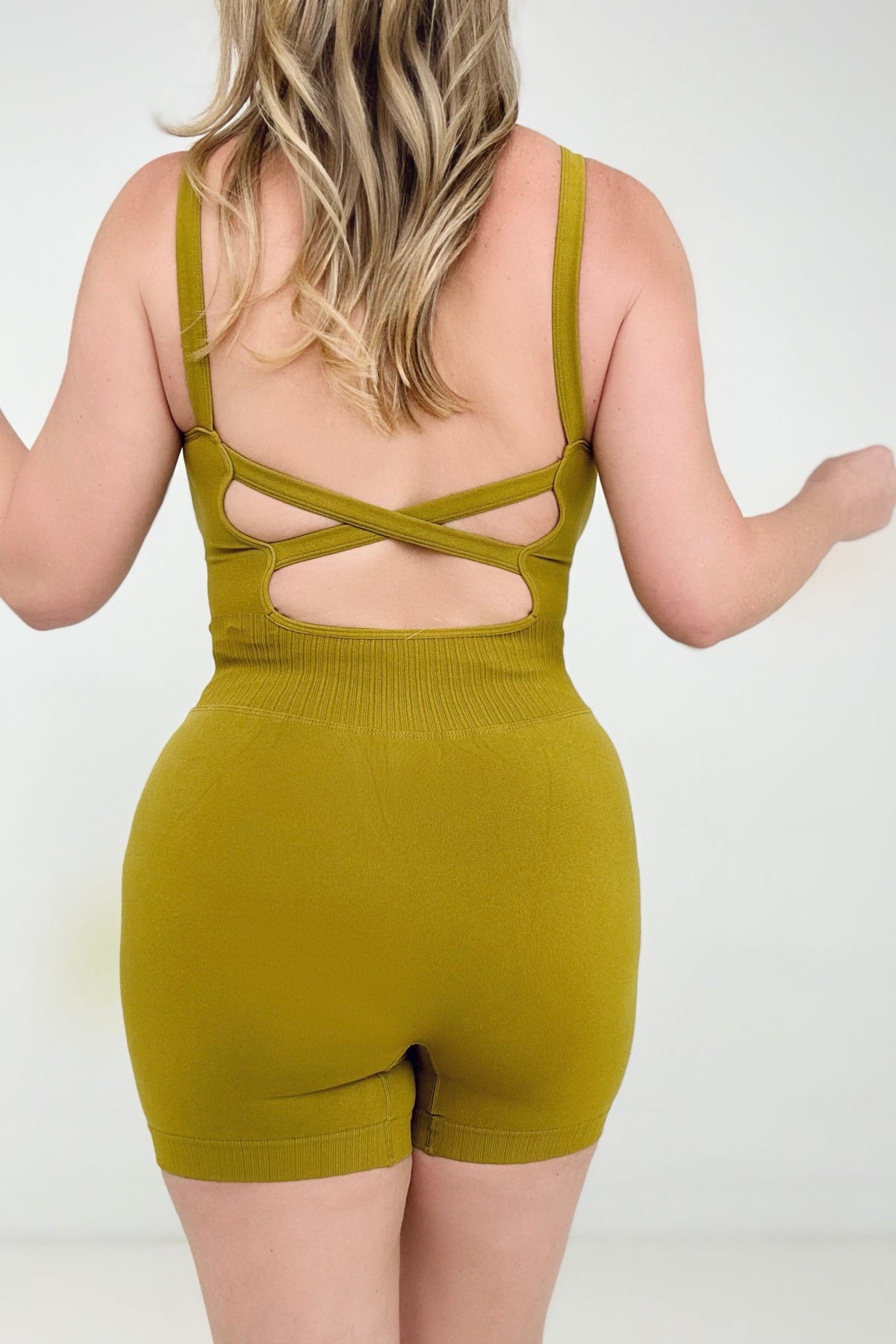 Zenana Solid Sports Romper