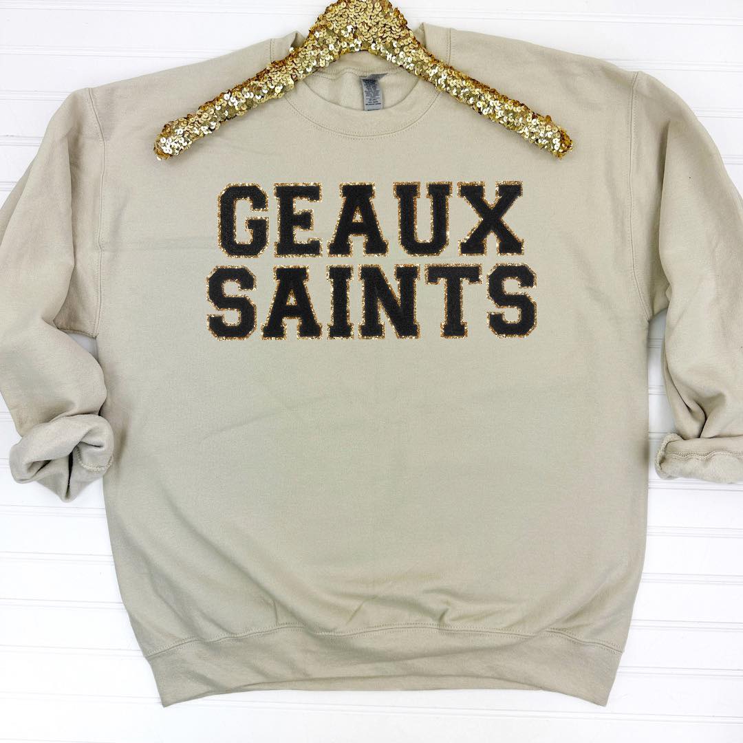 PREORDER: Patch Sweatshirt in Sand/Black