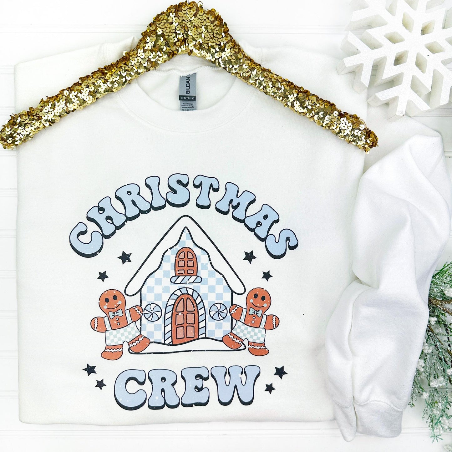 PREORDER: Matching Christmas Crew Sweatshirt in Youth Sizes