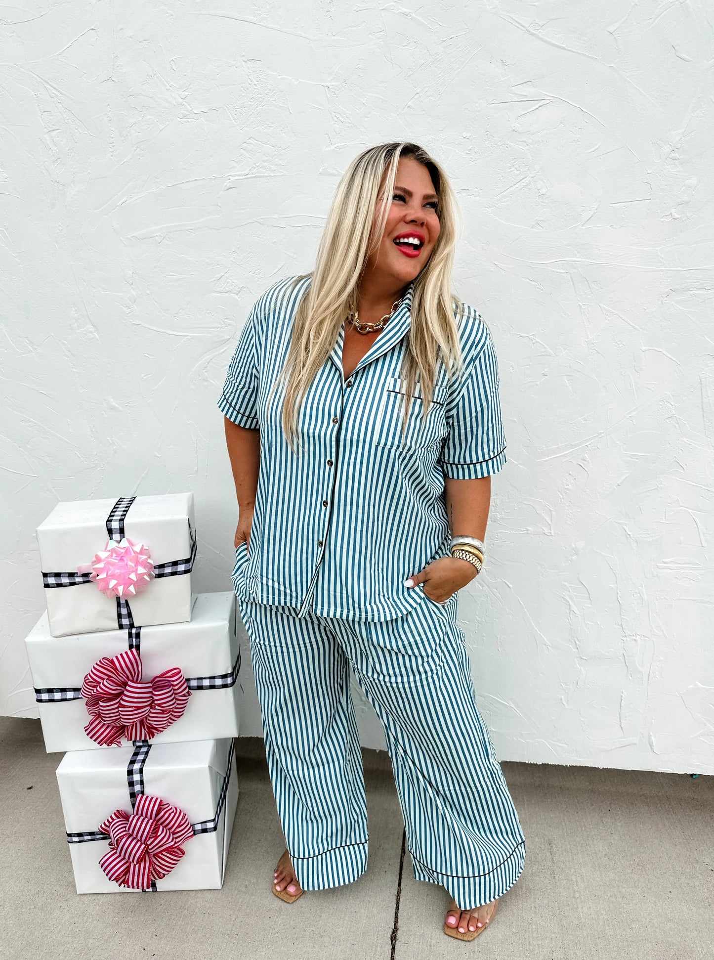 PREORDER: Christmas Luxe Pajama Set (Shipping Mid November)