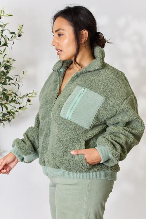 Are You Ready Zip Up Fleece Jacket