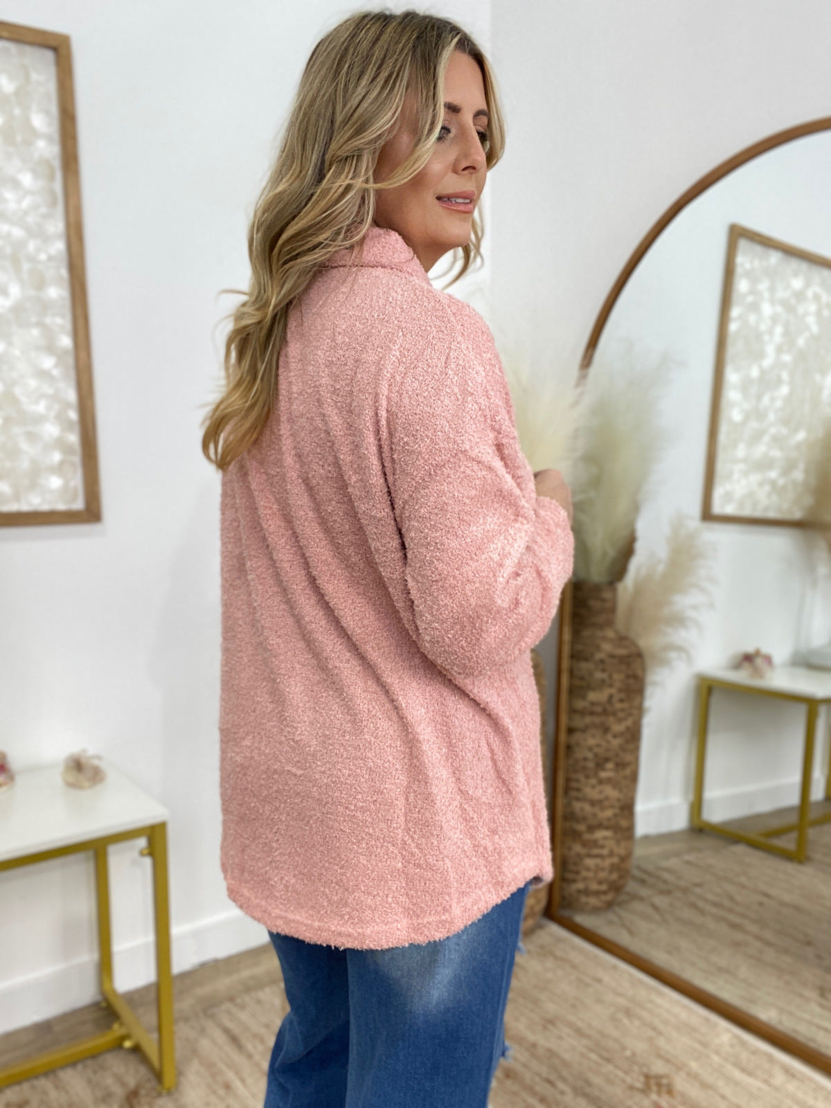 Plush Shirt Jacket