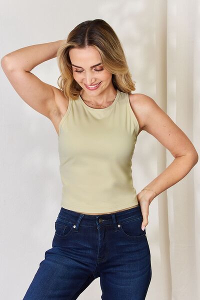 Basic Round Neck Tank - Short