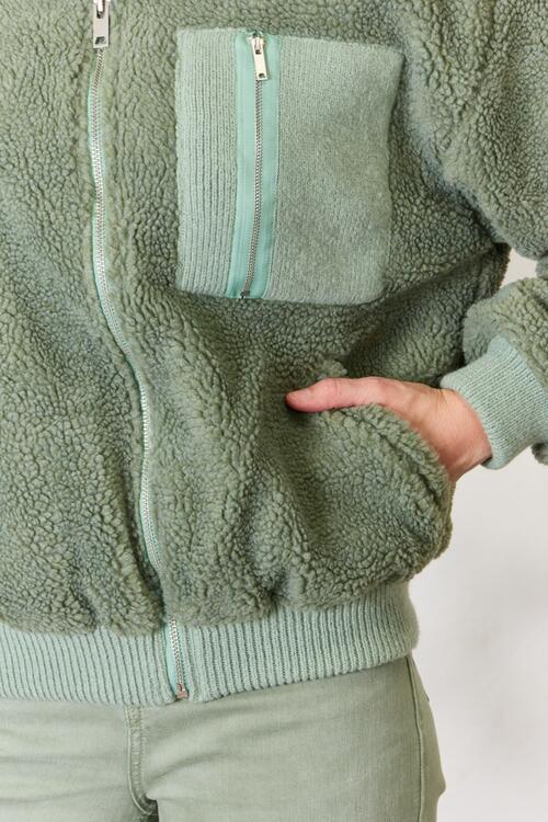 Are You Ready Zip Up Fleece Jacket