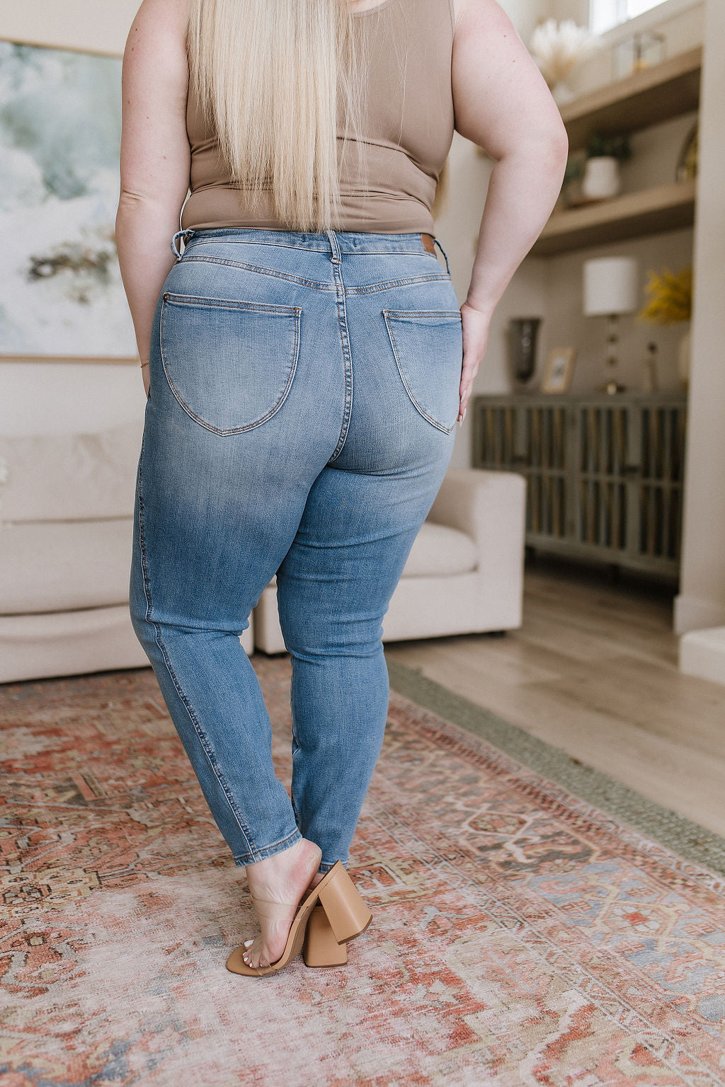 Judy Blue Betsy High Rise Tummy Control Skinny Jeans