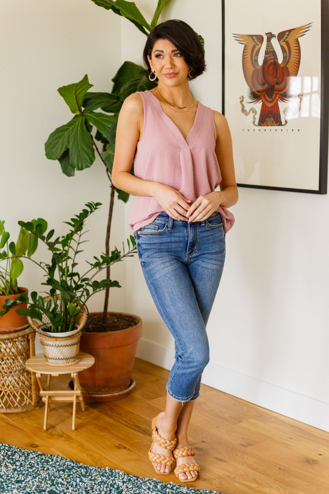 Calling For Spring Sleeveless Blouse