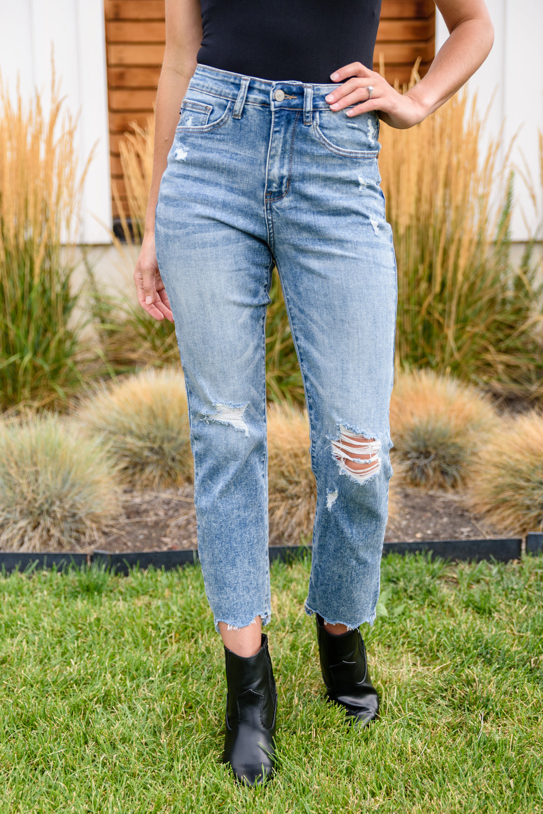 Judy Blue Cropped Bootcut