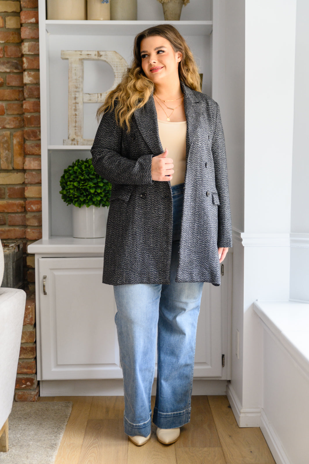 Judy Blue Mid Rise Wide Leg Jeans