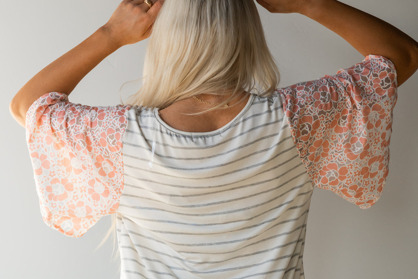 On My Mind Ruffle Flutter Top