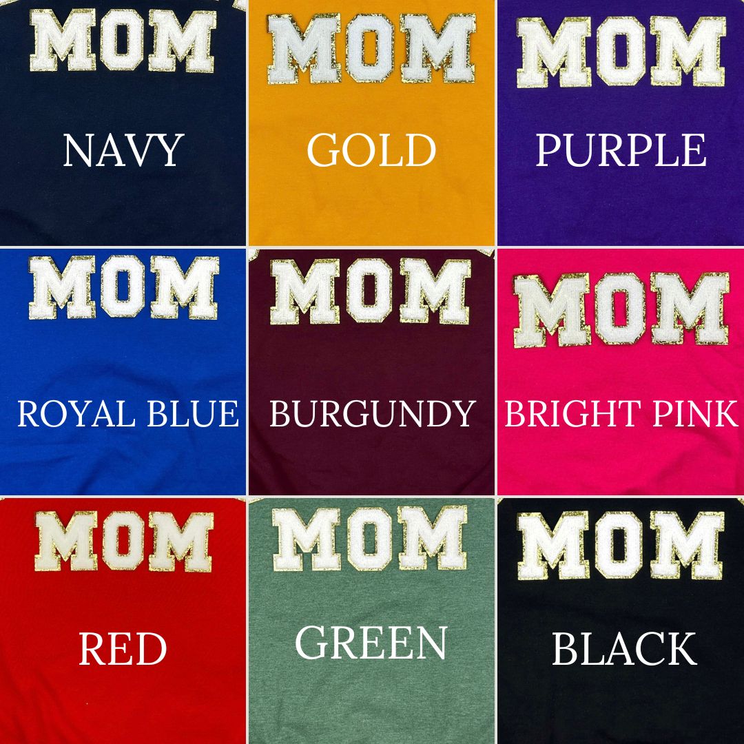 PREORDER: Hockey Mom Chenille Patch Sweatshirt