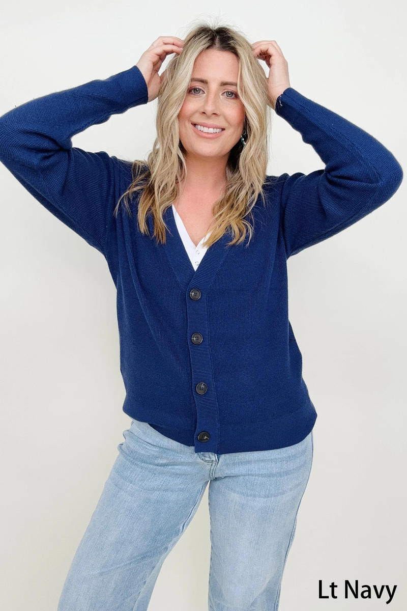 Everyday Sweater Cardigan - Multiple Colors