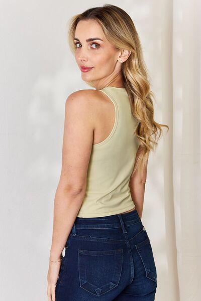 Basic Round Neck Tank - Short