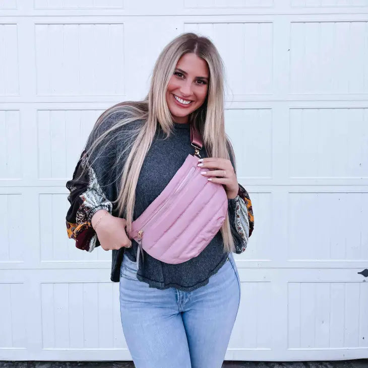 PREORDER: Jolie Puffer Belt Bag in Two Colors