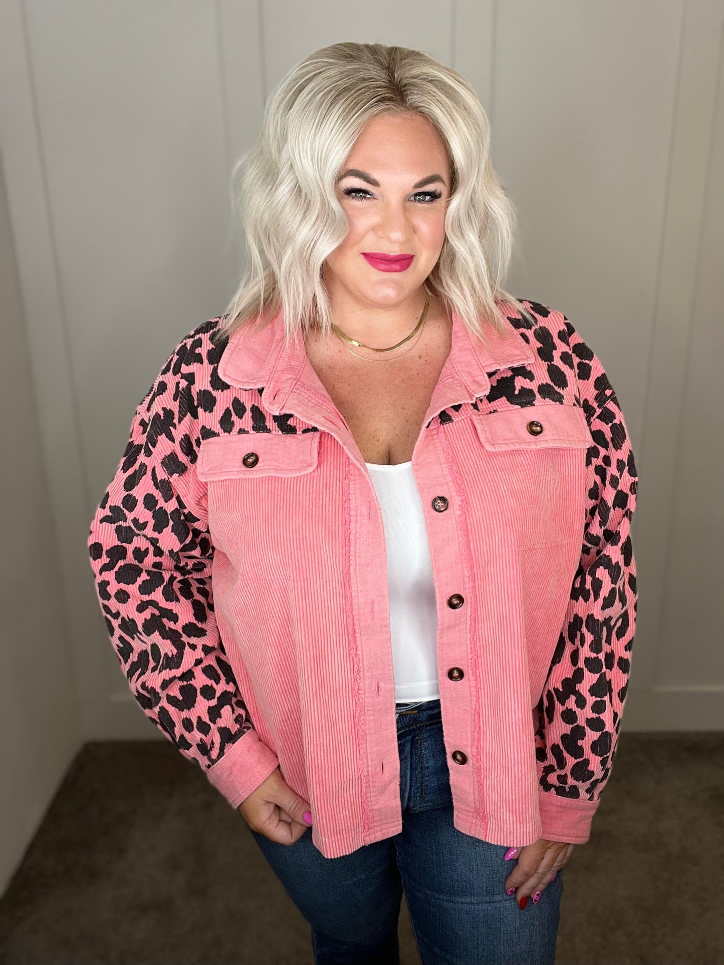 Free Spirit Animal Print Jacket