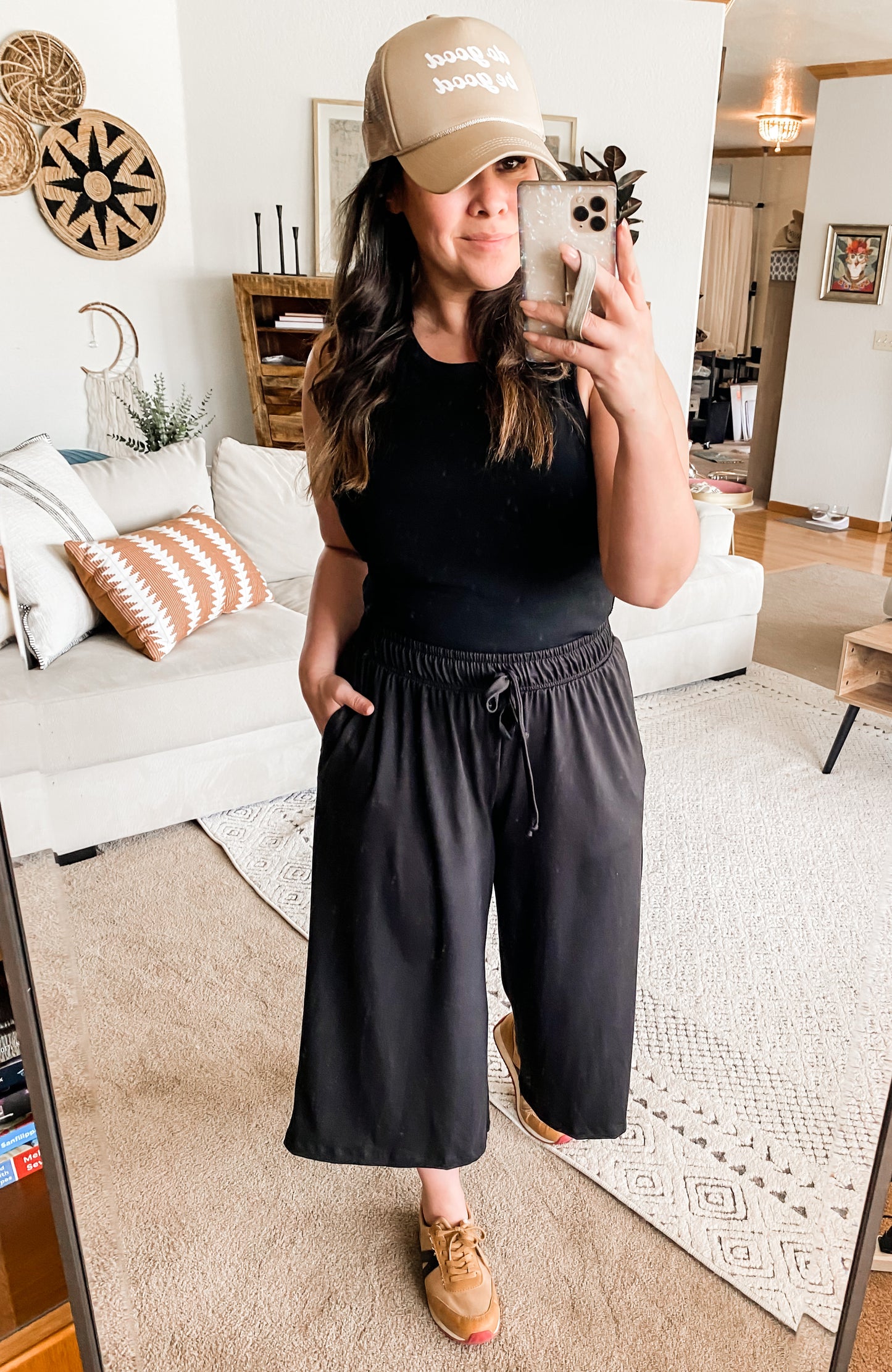 Casual and Carefree Wide Leg Cropped Pants