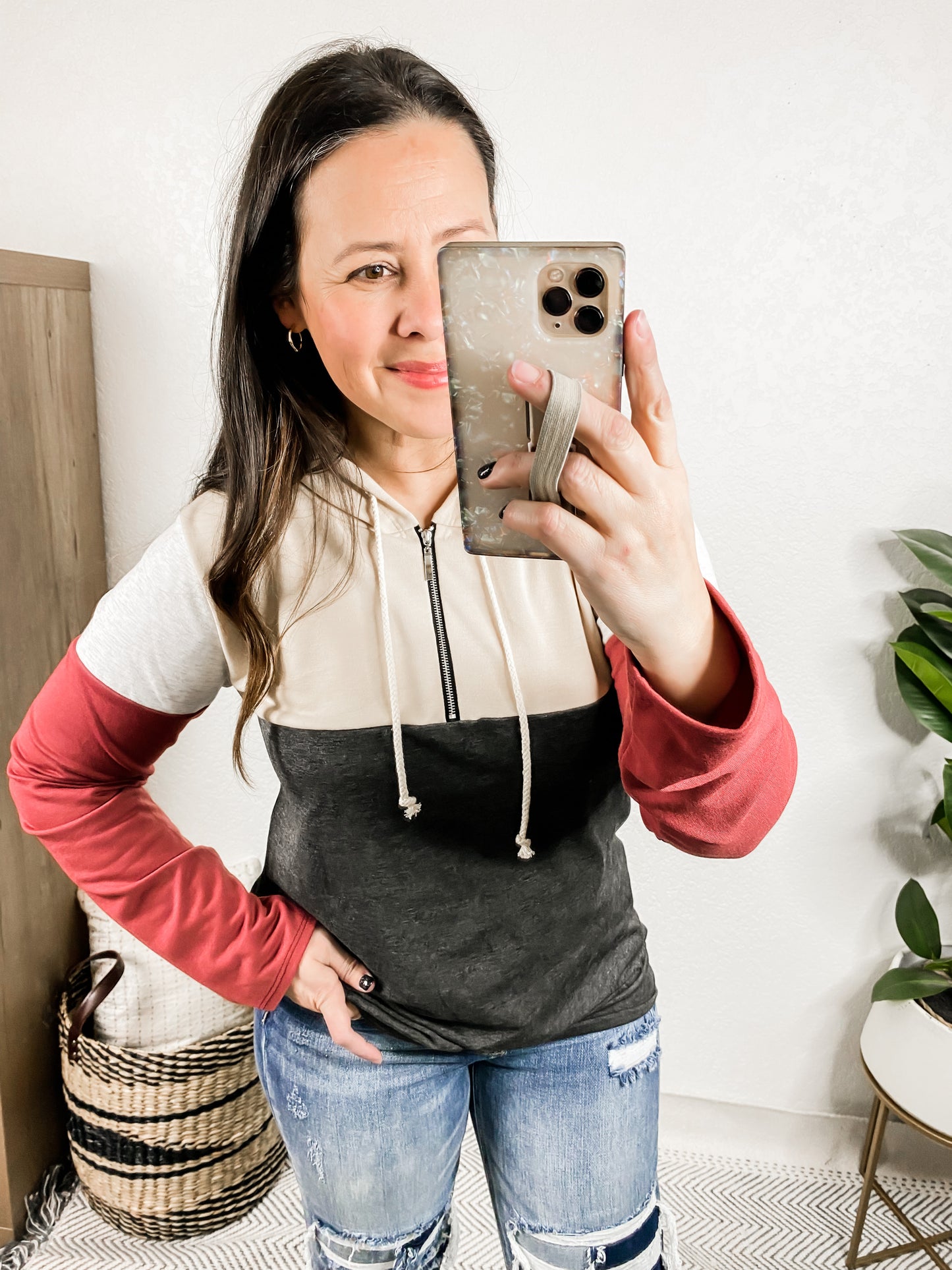 Edge of The Mountain Hooded Pullover