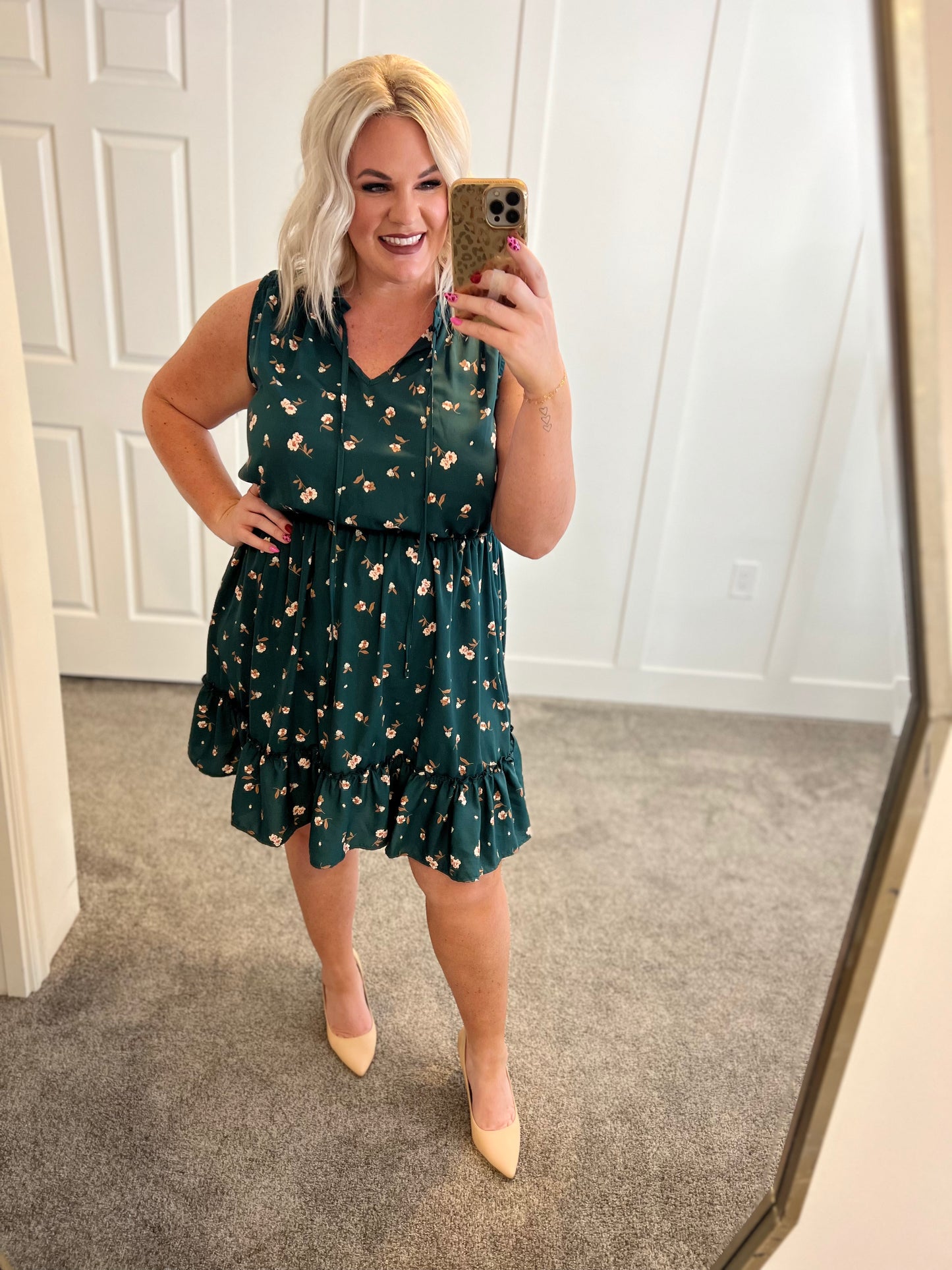 Vermont Floral Sleeveless Dress