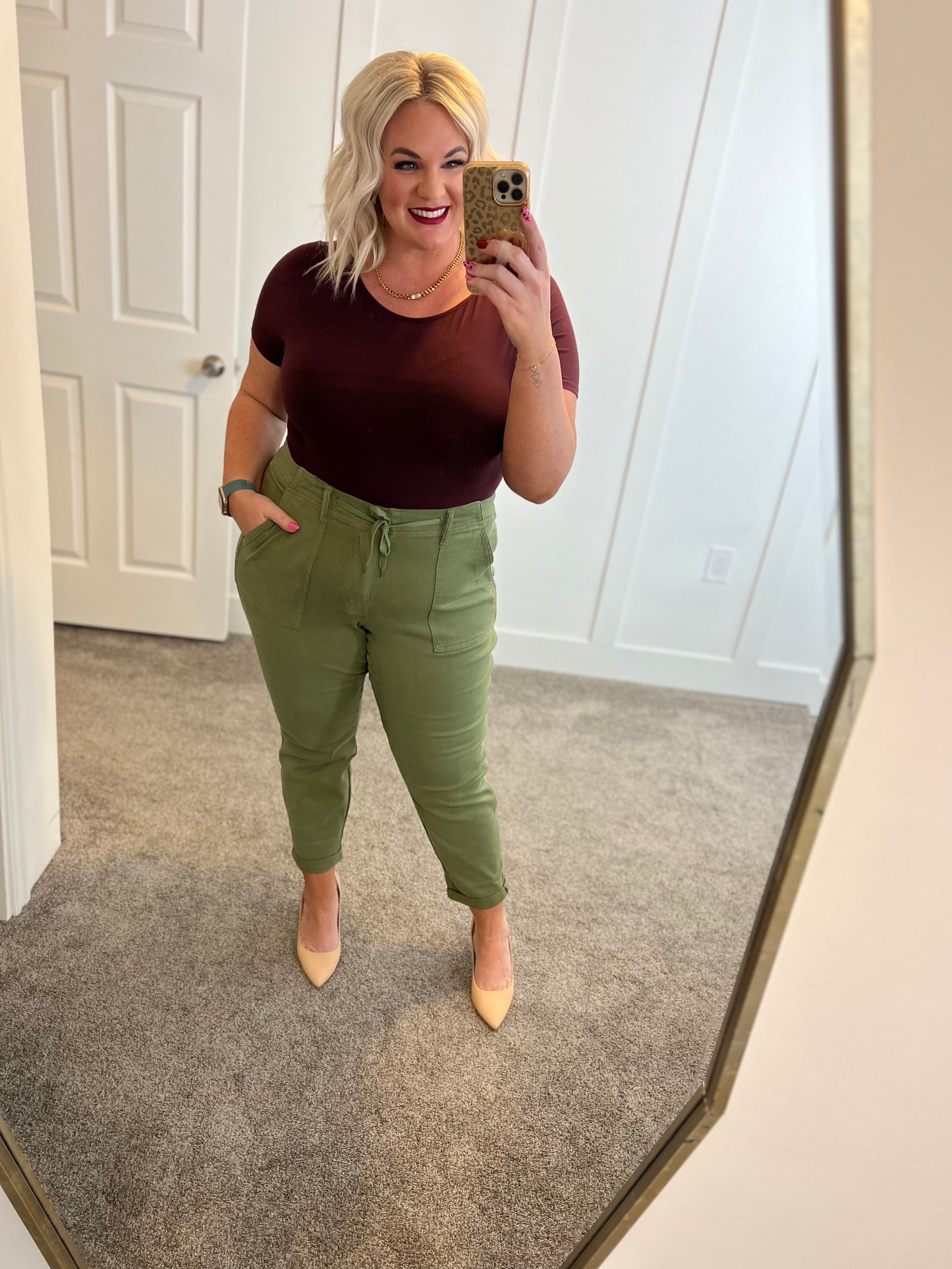 In My Element Short Sleeve Bodysuit in Cassis
