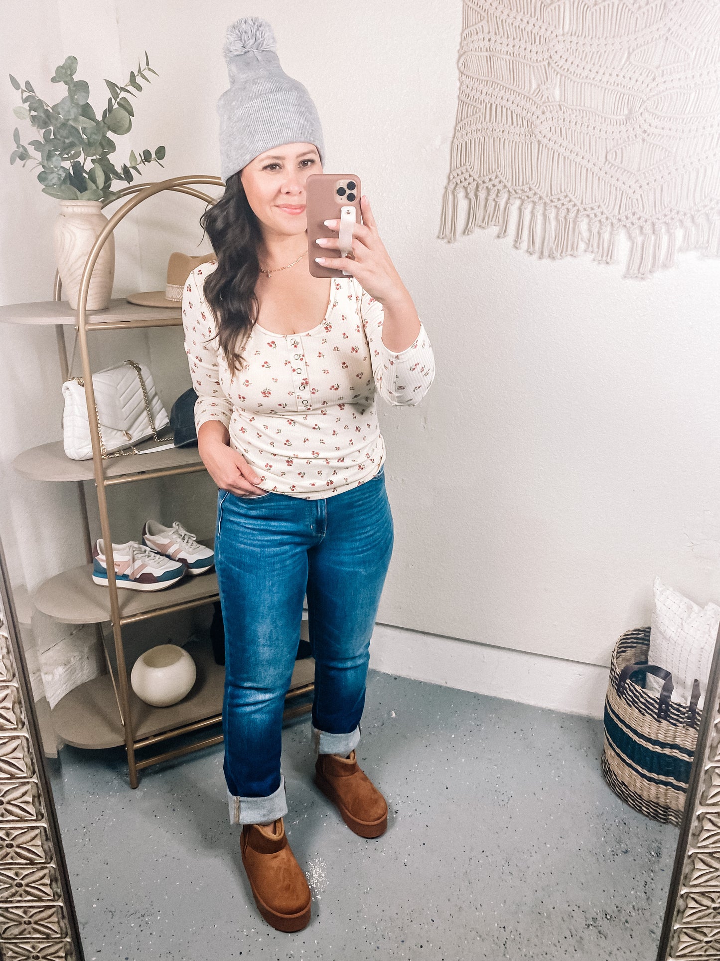 Judy Blue High Waist Thermal Straight Jeans