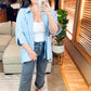 Zenana Acid Wash High Waist Frayed Hem Cropped Jeans - Multiple Colors