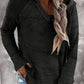 Color Block Knitted Hoodie - Multiple Colors Available