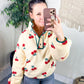 Cherry Tree Fleece Pullover