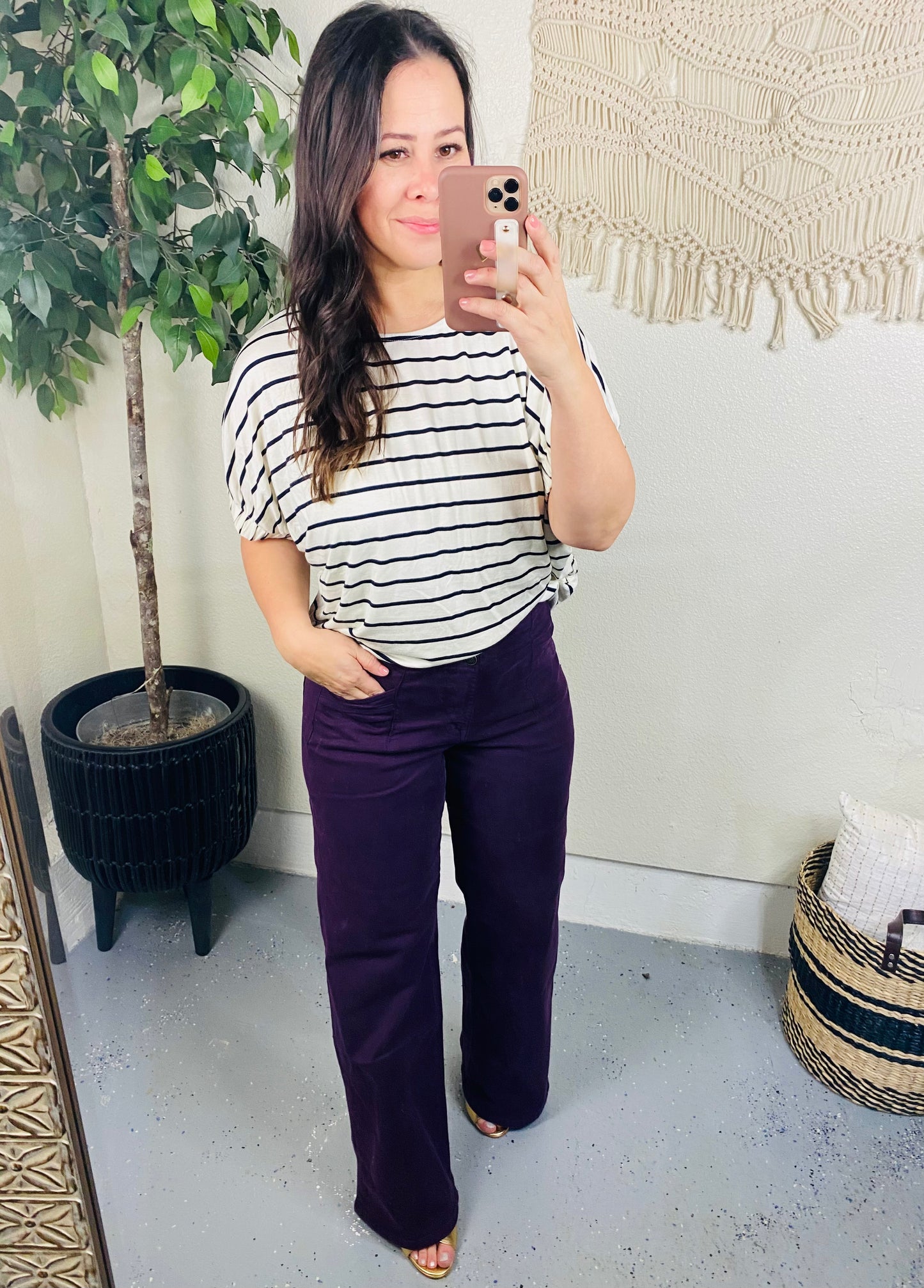 Much Ado About Nothing Striped Top