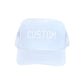CUSTOM - White Tonal Trucker Hat
