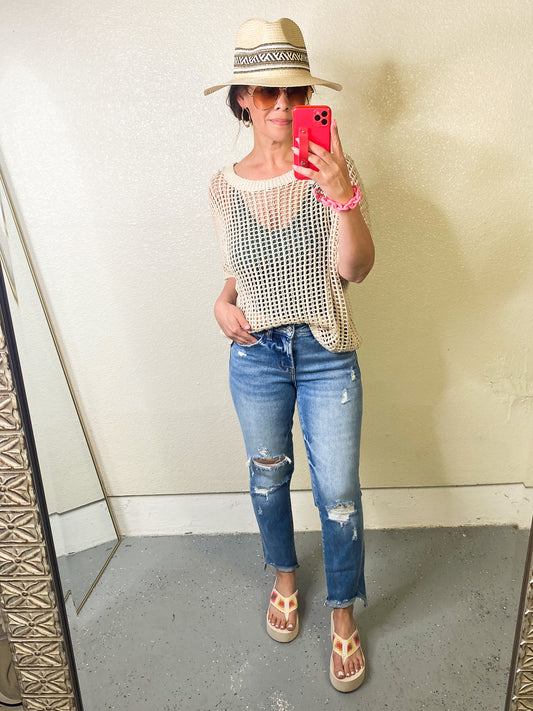 Fancy Jane Packable Sun Hat