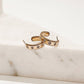 Retro Star Hoop Earrings - WATERPROOF