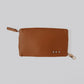 Skyla 2-in-1 Glasses Case Holder: Brown