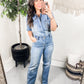 Judy Blue Short Sleeve Denim Jumpsuit