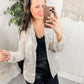 I Know You're Busy Sequin Blazer