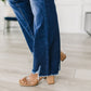 Judy Blue Charity Mid Rise Distressed Hem Bootcut Jeans